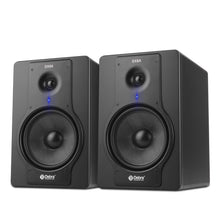 Load image into Gallery viewer, D Debra DX8A Audio Monitor Speakers with Volume Control XLR/6.5mm Inputs, Ideal for Music Production, Live Broadcasting, Gaming, Small Performances
