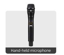 Charger l&#39;image dans la galerie, D Debra Audio Wireless Microphone System Pro DU4004 UHF 4 * 16 Adjustable Channel Wireless Handheld Lavalier Headset Mics, Ideal for Meeting Church Speech Party
