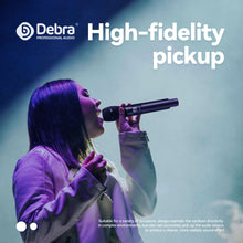 Load image into Gallery viewer, D Debra Audio Wireless Microphone System Pro DU4004/DU8008 UHF&nbsp;Wireless Handheld Gooseneck Lavalier Headset Mics, Adjustable Frequency 260FT Range, Ideal for Meeting Church Speech Party
