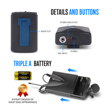 Load image into Gallery viewer, D Debra Audio D-440 !!!UHF 4-Channel Wireless Microphone System with 4 Cordless Mics, Home Karaoke KTV Set, Ideal for Party, Church, Weddings, Stage, DJ, Outdoor, 300 Ft
