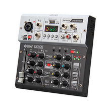 Load image into Gallery viewer, D Debra Professional Audio Mixer DG-05, 5 Channel Sound Board Mixing Console ,Mic Preamps, Audio Interface for PC Smartphone Studio Recording Webcast
