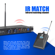 Load image into Gallery viewer, D Debra Audio PRO ER-202 UHF Dual Channel Wireless in Ear Monitor System
