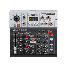 Load image into Gallery viewer, D Debra Professional Audio Mixer DG-05, 5 Channel Sound Board Mixing Console ,Mic Preamps, Audio Interface for PC Smartphone Studio Recording Webcast
