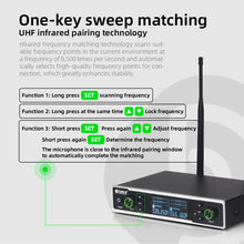 Load image into Gallery viewer, D Debra Audio R202 Professional 2x100 Channels UHF Wireless Handheld Microphone System, Ideal for Karaoke Church Party
