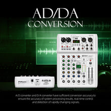 Load image into Gallery viewer, D Debra Audio PRMX-6 Professional Recording Sound Card Audio Interface Mixing Console
