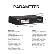 Load image into Gallery viewer, D Debra Audio VM302/VM304 VHF Wireless Microphone System With Handheld Mics
