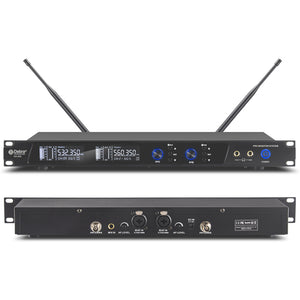 D Debra Audio PRO ER-202 UHF Dual Channel Wireless in Ear Monitor System