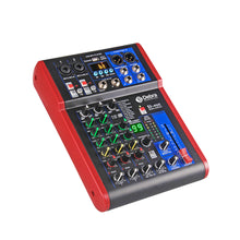 Load image into Gallery viewer, D Debra Audio SI-4UX Professional Portable Recording Mixer Audio With USB 99 DSP Digital Effects For DJ Mixer Console Karaoke Recording Studio
