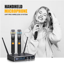 Carregar imagem no visualizador da galeria, D Debra Audio PRO D-220 UHF Wireless Dual Microphone Mic System With 2 Mics
