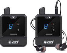 Load image into Gallery viewer, D Debra Audio PRO ER-Mini UHF Portable Wireless in-Ear Monitor System with Monitoring Type for Stage, Band, Recording Studio, Musicians, Monitoring
