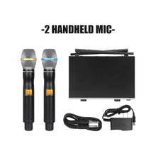 Carregar imagem no visualizador da galeria, D Debra Audio PRO D-220 UHF Wireless Dual Microphone Mic System With 2 Mics
