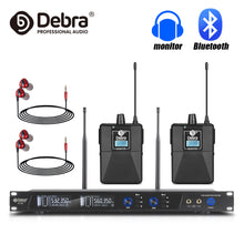 Загрузить изображение в средство просмотра галереи, D Debra Audio PRO ER-202 UHF Dual Channel Wireless in Ear Monitor System
