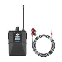 Laden Sie das Bild in den Galerie-Viewer, D Debra Audio PRO ER-202 UHF Dual Channel Wireless in Ear Monitor System
